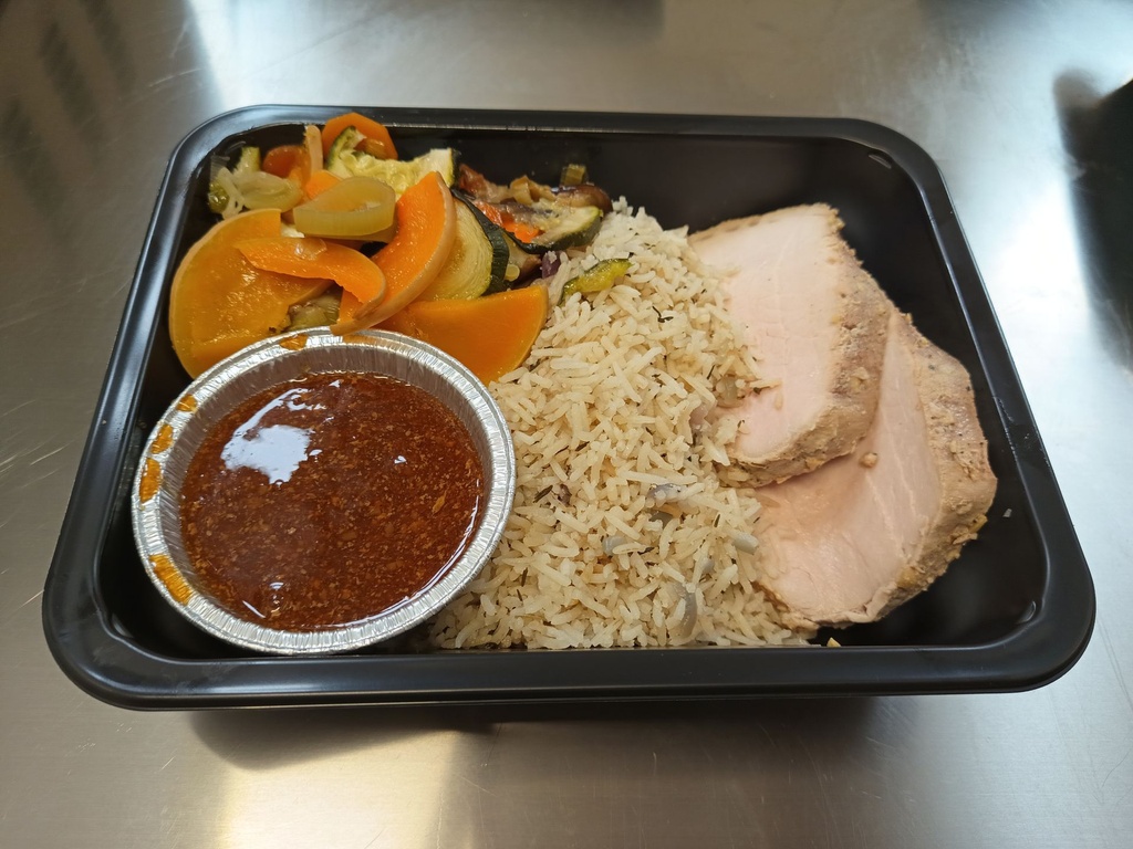 [REF-SV-003] Porc sous vide, riz pilaf & sauce érable